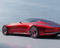 Maybach Concept Car Red