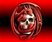 scary skull