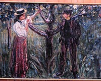 Edvard Munch Adam and Eve