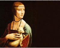 Leonardo da Vinci The Lady with an Ermine