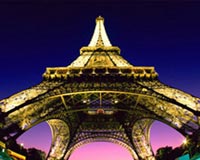 Eiffel Tower bottom view