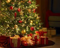 Christmas Tree And Gifts