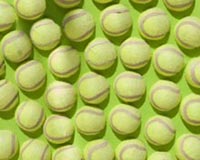 Tennis Balls Background