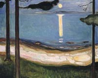 Edward Munch Moon Light