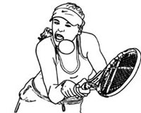 Tenis Mewarnai