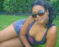 Helen Relaxing At The Ochard