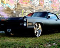 Black Modified Pontiac