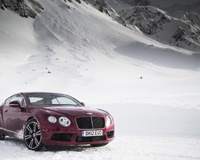 Claret Red Continental GT V8