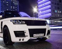 Range Rover White Moscow