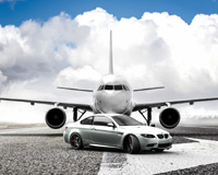 Bmw M3 E92 Silvery Plane