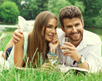Wine Boy Girl Love