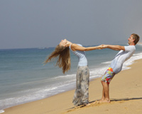 Couple Love Sea