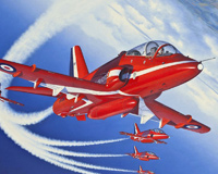 Trainer Plane Red Arrows