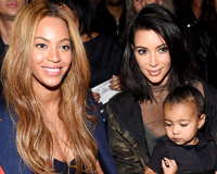 Kim and Beyonce