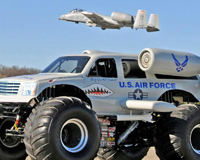 Monster Truck of US Air Force
