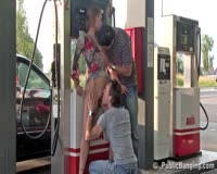 borwap.com Two Pumper Fucking Tee Sexy Customer At Gas Station